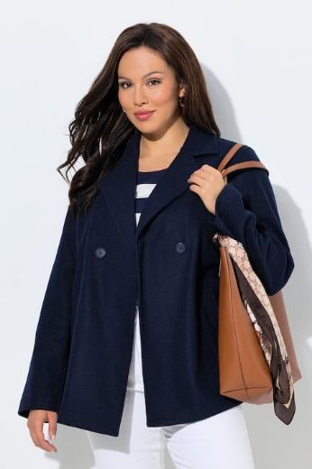 Moda za polnejše Kaput kraćeg kroja od flisa plus velikost, xxl, Ulla Popken in Johann Popken (JP1880)