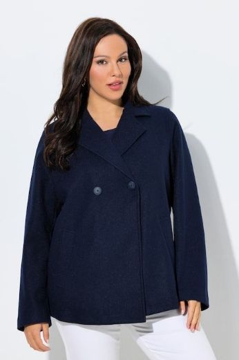 Moda za polnejše Kaput kraćeg kroja od flisa plus velikost, xxl, Ulla Popken in Johann Popken (JP1880)