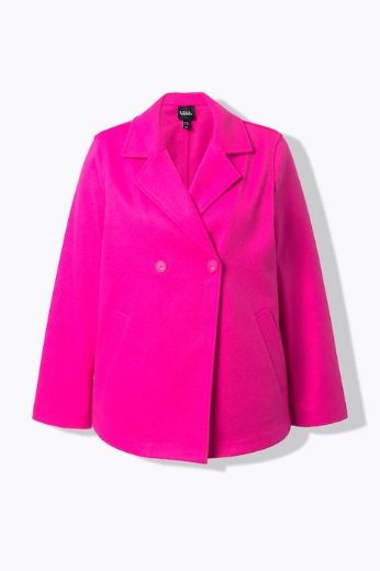 Moda za polnejše Kaput kraćeg kroja od flisa plus velikost, xxl, Ulla Popken in Johann Popken (JP1880)