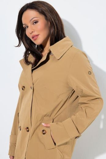 Moda za polnejše Jakna na kopčanje A kroja plus velikost, xxl, Ulla Popken in Johann Popken (JP1880)