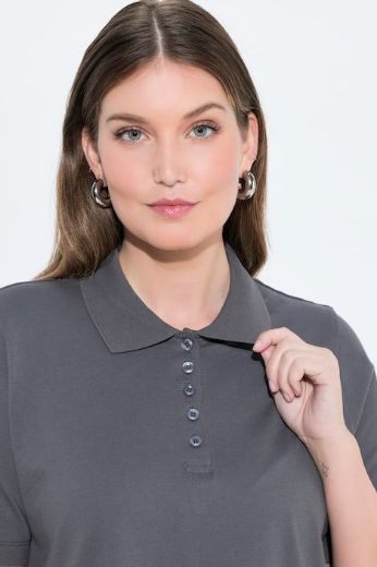 Moda za polnejše Majica Polo kratkih rukava plus velikost, xxl, Ulla Popken in Johann Popken (JP1880)