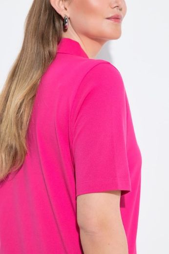 Moda za polnejše Majica Polo kratkih rukava plus velikost, xxl, Ulla Popken in Johann Popken (JP1880)