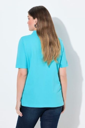 Moda za polnejše Majica Polo kratkih rukava plus velikost, xxl, Ulla Popken in Johann Popken (JP1880)