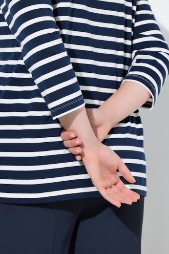 Moda za polnejše Majica 3/4 rukava plus velikost, xxl, Ulla Popken in Johann Popken (JP1880)