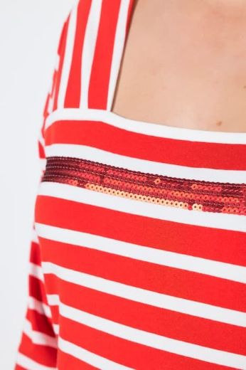 Moda za polnejše Majica 3/4 rukava plus velikost, xxl, Ulla Popken in Johann Popken (JP1880)