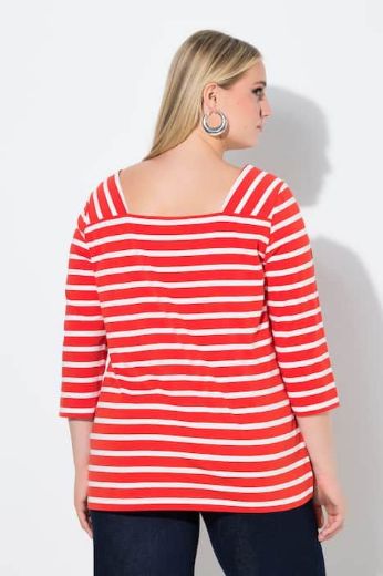 Moda za polnejše Majica 3/4 rukava plus velikost, xxl, Ulla Popken in Johann Popken (JP1880)