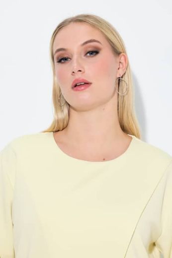 Moda za polnejše Majica 3/4 rukava asimetričnog kroja plus velikost, xxl, Ulla Popken in Johann Popken (JP1880)