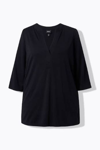 Moda za polnejše Tunika 3/4 rukava A kroja plus velikost, xxl, Ulla Popken in Johann Popken (JP1880)