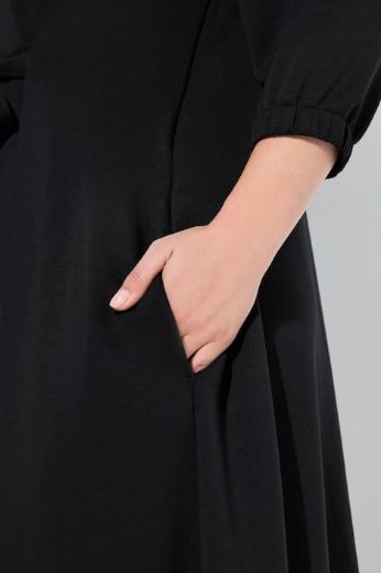 Moda za polnejše Haljina midi 3/4 rukava plus velikost, xxl, Ulla Popken in Johann Popken (JP1880)