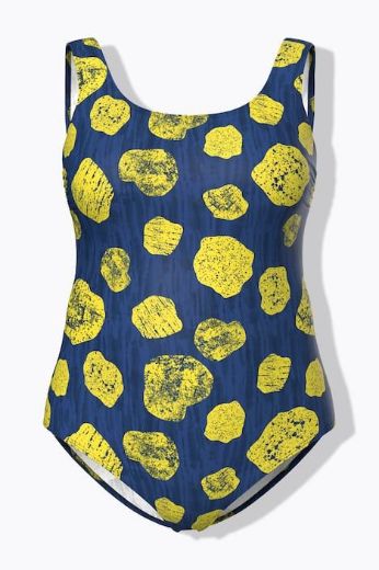 Moda za polnejše Kupaći kostim jednodijelni plus velikost, xxl, Ulla Popken in Johann Popken (JP1880)