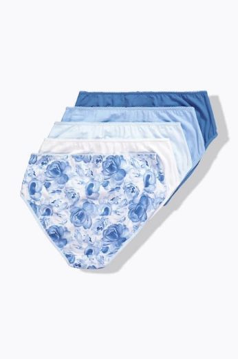 Moda za polnejše Gaćice midi 5 komada plus velikost, xxl, Ulla Popken in Johann Popken (JP1880)