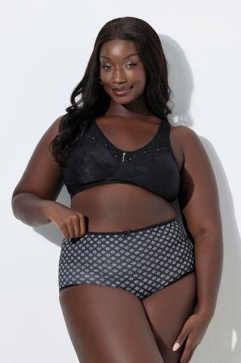 Moda za polnejše Gaćice maxi 5 komada plus velikost, xxl, Ulla Popken in Johann Popken (JP1880)