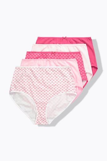 Moda za polnejše Gaćice maxi 5 komada plus velikost, xxl, Ulla Popken in Johann Popken (JP1880)