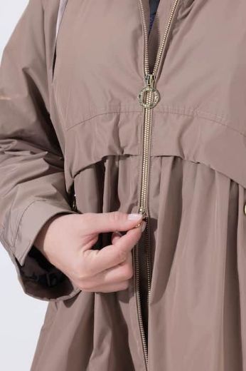 Moda za polnejše Jakna vodoodbojna dužeg A kroja plus velikost, xxl, Ulla Popken in Johann Popken (JP1880)