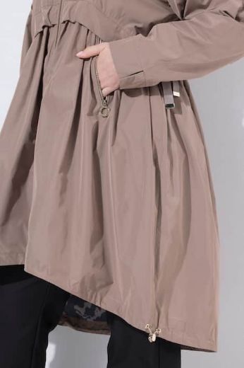 Moda za polnejše Jakna vodoodbojna dužeg A kroja plus velikost, xxl, Ulla Popken in Johann Popken (JP1880)