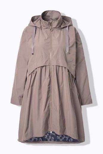 Moda za polnejše Jakna vodoodbojna dužeg A kroja plus velikost, xxl, Ulla Popken in Johann Popken (JP1880)