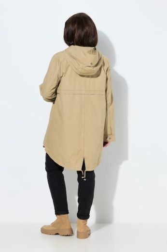 Moda za polnejše Parka s kapuljačom A kroja plus velikost, xxl, Ulla Popken in Johann Popken (JP1880)