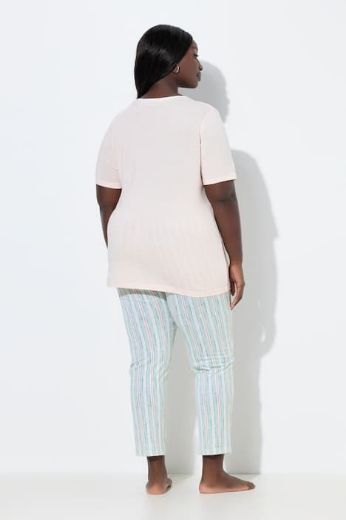 Moda za polnejše Pidžama kratkih rukava i dugih nogavica plus velikost, xxl, Ulla Popken in Johann Popken (JP1880)