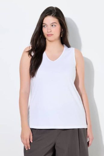 Moda za polnejše Majica bez rukava V ovratnika plus velikost, xxl, Ulla Popken in Johann Popken (JP1880)