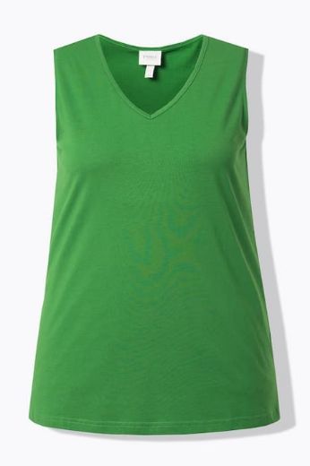 Moda za polnejše Majica bez rukava V ovratnika plus velikost, xxl, Ulla Popken in Johann Popken (JP1880)