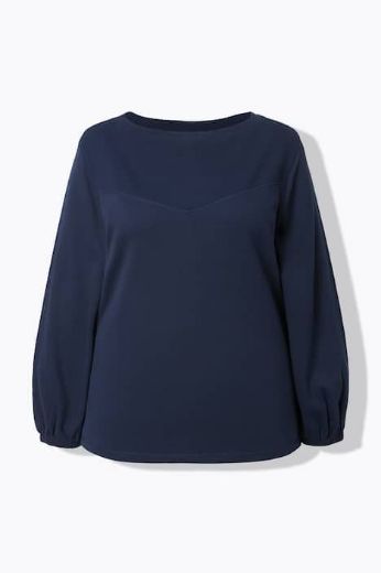 Moda za polnejše Majica dugih rukava plus velikost, xxl, Ulla Popken in Johann Popken (JP1880)