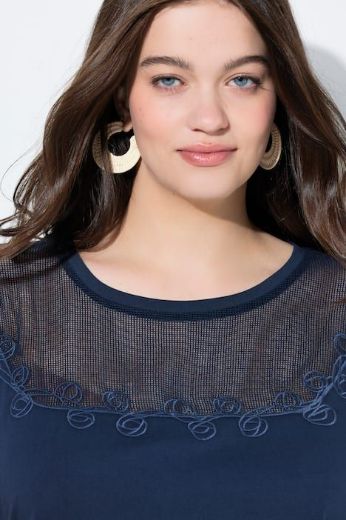 Moda za polnejše Majica kratkih rukava plus velikost, xxl, Ulla Popken in Johann Popken (JP1880)