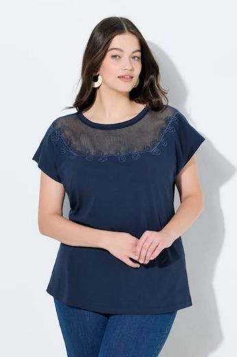 Moda za polnejše Majica kratkih rukava plus velikost, xxl, Ulla Popken in Johann Popken (JP1880)