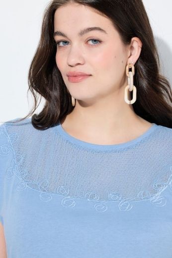 Moda za polnejše Majica kratkih rukava plus velikost, xxl, Ulla Popken in Johann Popken (JP1880)