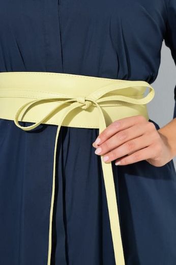 Moda za polnejše Remen kožni na vezanje plus velikost, xxl, Ulla Popken in Johann Popken (JP1880)