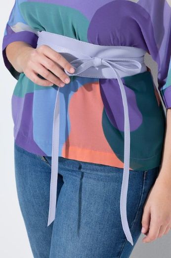 Moda za polnejše Remen kožni na vezanje plus velikost, xxl, Ulla Popken in Johann Popken (JP1880)