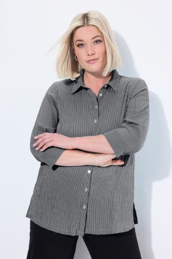 Moda za polnejše Košulja  3/4 rukavi s otvorima plus velikost, xxl, Ulla Popken in Johann Popken (JP1880)