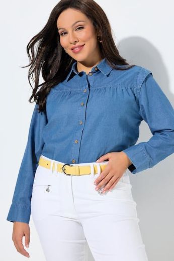 Moda za polnejše Remen kožni plus velikost, xxl, Ulla Popken in Johann Popken (JP1880)