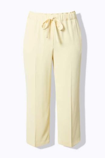 Moda za polnejše Hlače ravnog kroja nogavica s vezanjem u struku plus velikost, xxl, Ulla Popken in Johann Popken (JP1880)