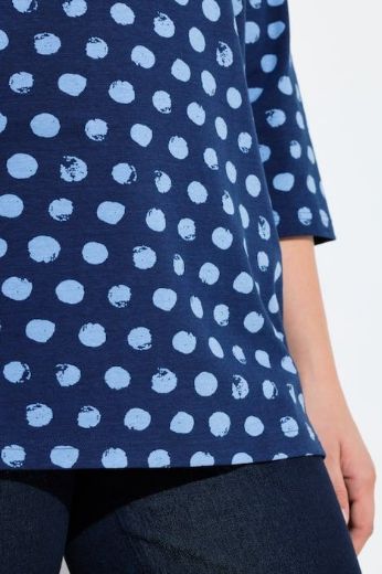 Moda za polnejše Majica 3/4 rukava okruglog ovratnika plus velikost, xxl, Ulla Popken in Johann Popken (JP1880)