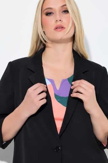 Moda za polnejše Sako 3/4 rukava dužeg kroja plus velikost, xxl, Ulla Popken in Johann Popken (JP1880)