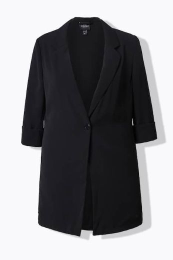 Moda za polnejše Sako 3/4 rukava dužeg kroja plus velikost, xxl, Ulla Popken in Johann Popken (JP1880)