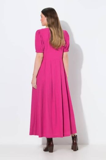 Moda za polnejše Haljina maxi kratkih rukava okruglog ovratnika plus velikost, xxl, Ulla Popken in Johann Popken (JP1880)