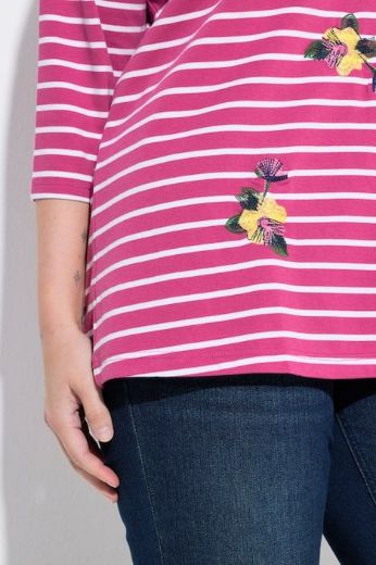 Moda za polnejše Majica 3/4 rukava okruglog ovratnika plus velikost, xxl, Ulla Popken in Johann Popken (JP1880)