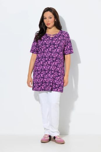 Moda za polnejše Majica kratkih rukava V ovratnika plus velikost, xxl, Ulla Popken in Johann Popken (JP1880)