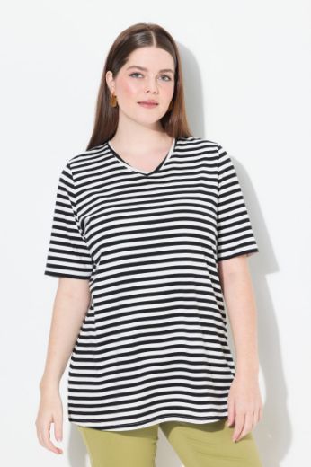 Moda za polnejše Majica kratkih rukava 2 komada plus velikost, xxl, Ulla Popken in Johann Popken (JP1880)