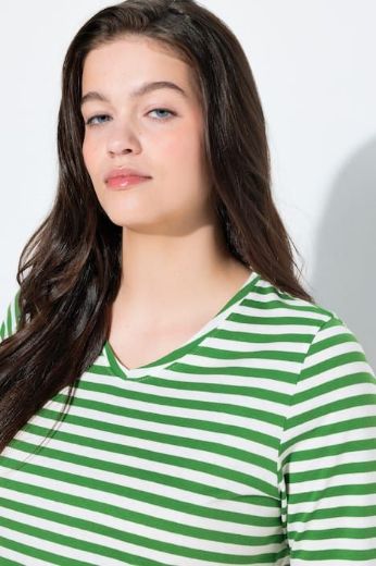 Moda za polnejše Majica kratkih rukava 2 komada plus velikost, xxl, Ulla Popken in Johann Popken (JP1880)