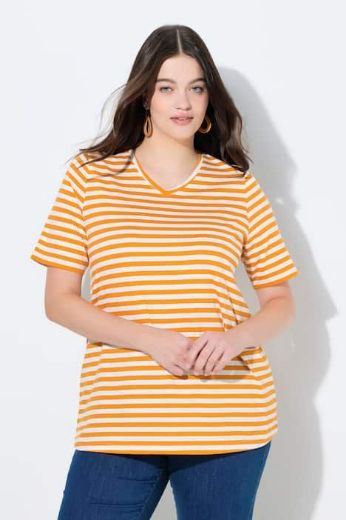 Moda za polnejše Majica kratkih rukava 2 komada plus velikost, xxl, Ulla Popken in Johann Popken (JP1880)