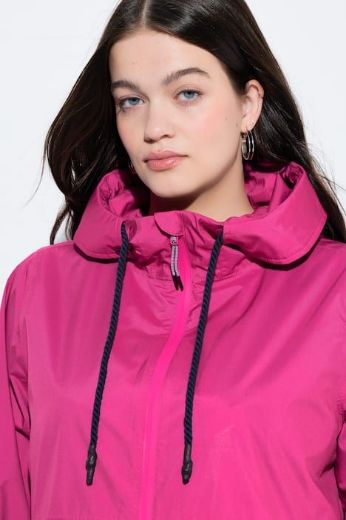 Moda za polnejše Jakna vodootporna s kapuljačom plus velikost, xxl, Ulla Popken in Johann Popken (JP1880)