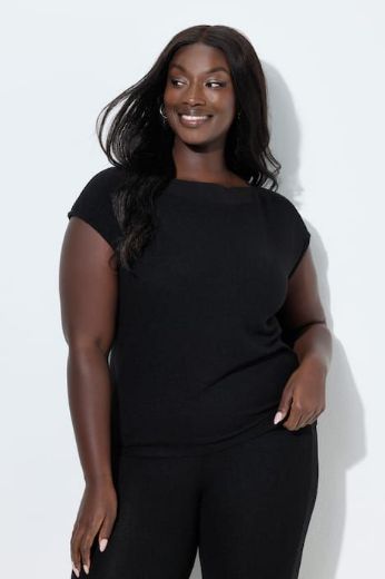 Moda za polnejše Majica kratkih rukava plus velikost, xxl, Ulla Popken in Johann Popken (JP1880)