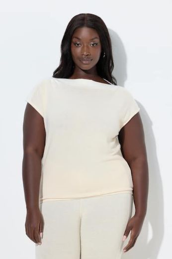 Moda za polnejše Majica kratkih rukava plus velikost, xxl, Ulla Popken in Johann Popken (JP1880)