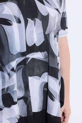 Moda za polnejše Majica kratkih rukava V ovratnika plus velikost, xxl, Ulla Popken in Johann Popken (JP1880)