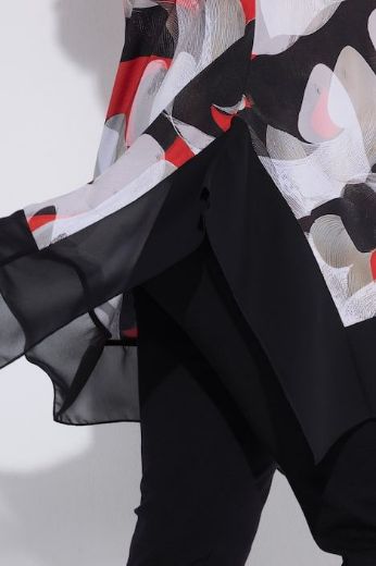 Moda za polnejše Majica kratkih rukava V ovratnika plus velikost, xxl, Ulla Popken in Johann Popken (JP1880)