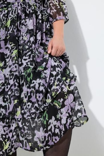 Moda za polnejše Haljina midi 3/4 rukava A kroja plus velikost, xxl, Ulla Popken in Johann Popken (JP1880)