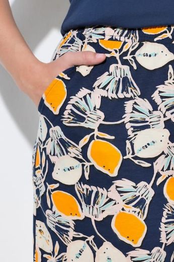 Moda za polnejše Hlače skraćenih širokih nogavica plus velikost, xxl, Ulla Popken in Johann Popken (JP1880)