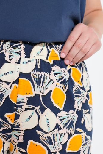 Moda za polnejše Hlače skraćenih širokih nogavica plus velikost, xxl, Ulla Popken in Johann Popken (JP1880)